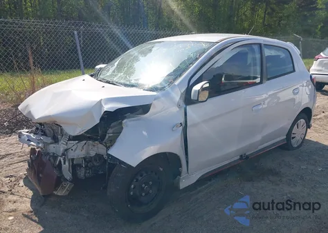 2022 Mitsubishi Mirage Es/Le из США, поврежденный, VIN ML32AUHJ9NH008054